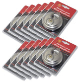 MegaDeal round padlock with shielded shackle for trailer security