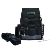 MELOTOUGH Electrician Tool Pouch with belt clip for easy tool access on site