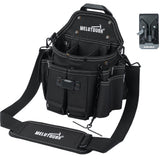 MELOTOUGH Electrician Tool Pouch with shoulder strap keeps essential tools within easy reach.