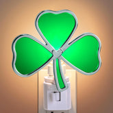 Meonum shamrock night light with a warm glow for hallways