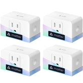 Meross Matter smart plug in use, enabling convenient remote control and scheduling.