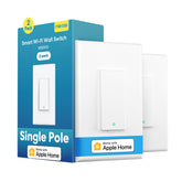 Meross smart light switch pair package enables easy 2-pack setup for home lighting control