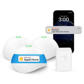 Meross smart water sensor alarm detects basement leaks quickly to protect valuables.
