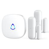 METAK Door Chime transmitter attached at entry for instant alerts