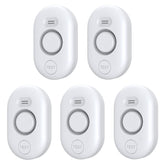 METAK Water Leak Detector with front probes detects leaks near fixtures for early alerts.