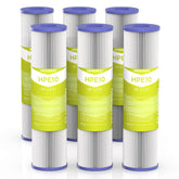 MewMore 20 micron whole-house filter pack reduces sediment for clearer water.
