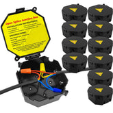 MIARALA black open splice box cover for quick, safe wiring access.