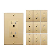 Micmi Gold decorator outlet face closeup, durable construction for daily use.
