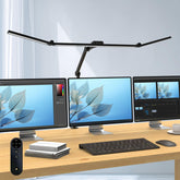 Micomlan 36W desk lamp side view with adjustable arms for versatile lighting.