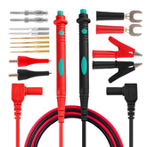 Micsoa multimeter leads kit front view shows ready-to-use testing setup.