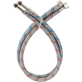 Midanya braided faucet hose exterior showing durable stainless steel braid for longevity
