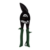 Midwest Snips Blackout right-cut offset aviation snip ready for straight and curved cuts.