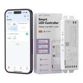 MIWISE Matter LED Controller front view for easy installation