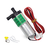 Mikjiik KPW26C-12C2 pump top view shows compact quiet design for countertop nugget ice makers