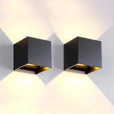 Mille Lucciole up-down wall light with adjustable angle for flexible illumination