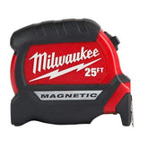 Milwaukee 48-22-0325 compact wide blade tape measure for accurate marks over 25 ft.
