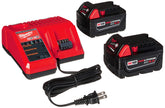 Milwaukee 48-59-1850 battery pack with dual runtime capability for longer work