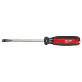 Milwaukee 5-16 slotted demolition driver with 6-in shaft for durable, precise fastening.