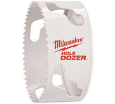 Milwaukee Ice Hardened Hole Saw 4-1/4 inch for durable metal and wood cuts.