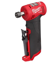 Milwaukee M12 FUEL right-angle grinder compact design for tight spaces