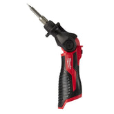Milwaukee M12 soldering iron heats up quickly for faster work