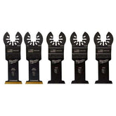 MILWAUKEE Open-Lok blade-change system enables quick swaps on site.