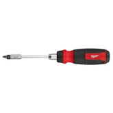 Milwaukee M-BIT RCHT 27-in-1 screwdriver with compact handle for quick home repairs.