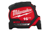 Milwaukee MEAS wide blade 16ft enables fast, easy-to-read measurements