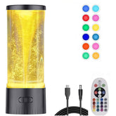 Mindiverse Twister Hurricane Light with remote control for ambient mood enhancement.