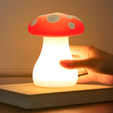 Mindsight Mindful Mushroom cap glow for a calming breathing ritual at night