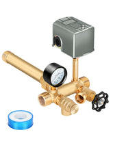 Miumoon well tank tee with union for secure installation