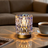 MJ PREMIER Pearl crystal lamp battery-powered glow for a cozy table centerpiece