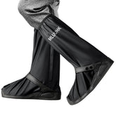 MLUUHK rain shoe covers provide full-length protection to keep shoes dry.