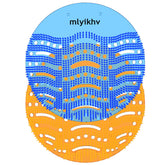 mlyikhv urinal screen blue pack for long-lasting odor control in restrooms
