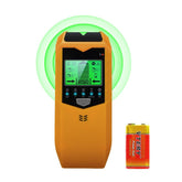 MOCITA Stud Finder with LCD display shows precise edge and center location for quick mounting.