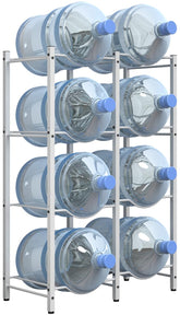 mocomax 5-gallon jug rack front view shows space-saving storage for kitchens and offices