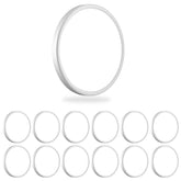 MODERN 12-pack flush mount light with bright coverage for living spaces.