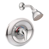 Moen Chateau chrome showerhead extension arm for wall installation