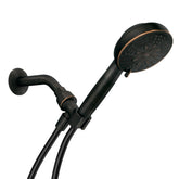 Moen Hydro Energetix 5-inch round spray face for versatile shower coverage.