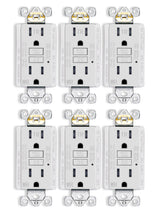 MOES GFCI outlet 6-pack for outdoor use, safe, weather-ready power access