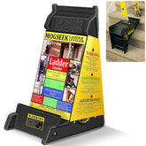 Mogseek stable platform ladder leveler on stairs provides secure footing on uneven surfaces.