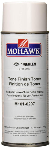 Mohawk Tone Finish Toner American Walnut aerosol can for fast professional touch-ups