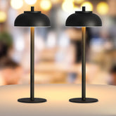 Moragin cordless table lamp pack setup demonstrates versatile cordless operation.