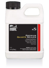 MORE Premium Quartz Sealer bottle pour demonstrates easy, even application and protective coverage.