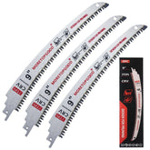 MORETOPGOOD arc-edge 9-inch blade for smooth, efficient wood cutting.
