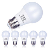 MorningLight A15 LED 6-pack bulbs for energy-saving room lighting.