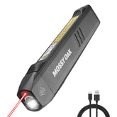 Mossy Oak Rechargeable Flat Flashlight 1200LM for home and outdoor tasks.