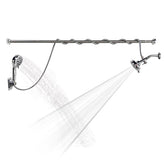 motoaaaa double shower head overview showing a shared spa-like setup for couples