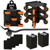 MouZie 3475lbs lifter jack for effortless heavy furniture lifting