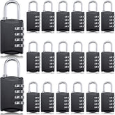 Moxweyeni 4-digit luggage lock, compact and secure for travel